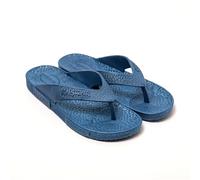 BRASILERAS Flip Flops Men-Gummix-Comfortable Beach/Pool/Urban Shoes - Blue - 7 UK