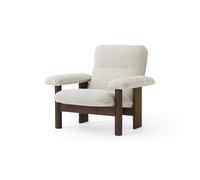 Brasilia Armchair Dark Oak/Moss