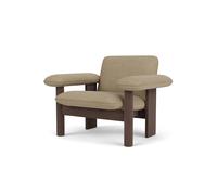 Brasilia Armchair Low Back Oak/Bouclé