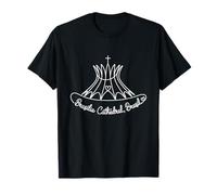 Brasilia Cathedral Brazil Signature Heart Art - Souvenir T-Shirt