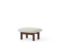 Brasilia Ottoman Walnut/ Moss