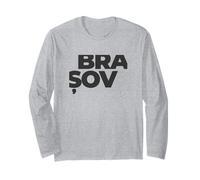 Brasov Large Text Long Sleeve T-Shirt