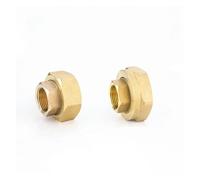 Brass 1/2 3/4 1" 2" Female-Female BSPP Thread Hex Bushing Reducer Pipe Fitting Thickening Water Gas Coupler Connector 1pc(DN32F-DN20F)