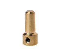 Brass 3.17mm Electric Drill Chuck JT0 Coupling Motor Shaft Coupler Clamp Fixture Vacuum Brush Attachment
