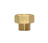 Brass 3/8 1/2 3/4" To M14 M18 M22 Male Female Thread Connector Cleaning Machine Faucet Bathroom Kitchen Copper Fittings,L