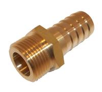 Brass 3/8" Male BSP Thread to 1/2" Hose Tail