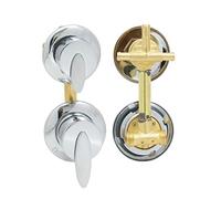 Brass 3-Way Shower Mixer Valve Faucet, Hot & Cold Diverter Control, G1/2 Concealed Tap with Ceramic Cartridge, Bathroom Accessories for Easy Switch Conversion