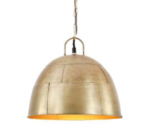 (brass, 31 cm) vidaXL Industrial Vintage Hanging Lamp 25 W Round E27 41cm/31cm Multi Colours