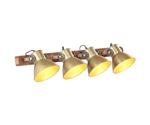 (brass, 4 in a row Pcs) vidaXL Industrial Wall Lamp Hallway Bedside Light Ceiling Lamp Hanging Light