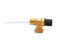 Brass 6 Bar Pressure Relief Valve for Thermal System Integrity in Applications Running at 92 to 95 C (DN20)
