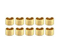 Brass 6mm Belt Terminals for Printers Pre-assembled Metal Clamp Hardware Simple Maintenance Friendly for Multiple Compatible Metal Belt Terminals Printers