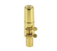 Brass 7C Tenor Saxophone Mouthpiece with Good Resonance Durable Metal Design Easy Install and Remove for Pop Music or Jazz