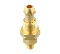Brass Acetylene Cylinder to Regulator Adapter for CGA-200, CGA-300, CGA-510, CGA-520 Gas Welding Connections(CGA-510 to CGA-200)
