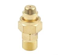Brass Acetylene Cylinder to Regulator Adapter for CGA-200, CGA-300, CGA-510, CGA-520 Gas Welding Connections(CGA-520 to CGA-300)