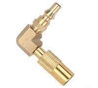 Brass Adapter for 17-inch or 22-inch Table Ovens Supporting Outdoor Cooking Applications Including Picnics Barbecues and Camping