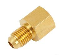 Brass Adapter Supporting Nitrogen Regulator Functionality with G1/4 and 1/4 SAE Thread Interfacing Needs