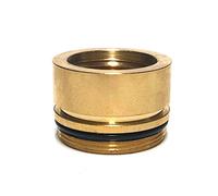 Brass Adaptor Bush for Ceramic tap Cartridges 3868R Franke Olympus Eiger Atessa Augusta Basel Davos J Filterflow Krios Muri Tasso