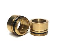 Brass Adaptor Bushes for Ceramic tap Cartridges for Franke Olympus, Eiger, Davos J 3868R | SP3868 Lamona Garda