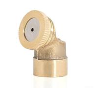 Brass Adjustable Misting Nozzle with 1 to 4 Holes for Spray Irrigation and Cooling Applications Compatible with 1 5 Thread (1 Hole)