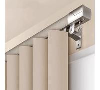 Brass ain Track Set 15.4ft Wall Mounted Room Divider Rod with Smooth Rollers for Living Room Shower Hospital Heavy Du Sliding Track System for Easy at