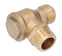 Brass Air Compressor Check Valve Two-Way Non-Return Check Valve Replaceable Accessories