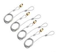 Brass Air Compressor Drain Valve 1/4 NPT 4-Pack