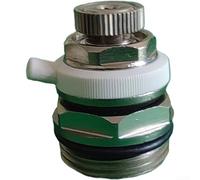 Brass Air Vent Valve For Central Heating Radiators With Adjustable 4 Point 6 Point Release And 1 Inch Threaded Nickel Coating(6-point Kit * 3/4)