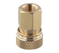 Brass Airbrush Quick Disconnect Adapter 8mm 1/8 NPT