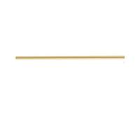 Brass Alloy 1pc High Strength Brass Stick, Solid Metal, Copper Zinc Alloy Round Rod for Jewellery Pendant(8x100mm)