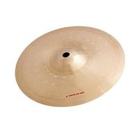 Brass Alloy 8'' Splash Cymbal With Lathing Polishing And Digging Surface Percussion Instrument Accessories