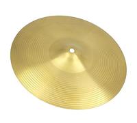 Brass Alloy Splash Crash Cymbal Drum For Percussion Instruments Beginner Professional Performance Cymbals Accessories (Color : 16 Inch)