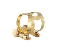 Brass Alto Sax Ligature, High Pitch Tenor Optional Style, Lightweight Compact Design