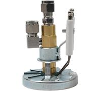 Brass & Aluminium Siphon Air Atomizing Spray Nozzle with Electrode Durable Construction Precise Engineering Fit Reliable Replacement Part 0.5 2.0mm Diameter for Waste Oil Burner and Viscosity Fuel ...
