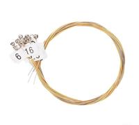 Brass and Nylon Lyre Strings Pack for Multiple Lyre Models Including 15 String 16 String 19 String 21 String and 24 String Variants (16 Brass Strings)