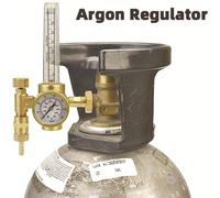 Brass Argon Flows Meter Regulator Fit for Stable Tig Welding Applications Automotive Repair Professional Welders Welding Accessories