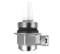 Brass Automatic Air Vent Valve, External Left-Hand Thread DN25 | 10 Bar, 110°C Max, for Quick Air Release Prevents Cavitation, Hydraulic Control, for Radiators and Home Heating Systems