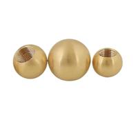 Brass Ball Nuts M3 M4 M5 M6 M10 M12 | Round Ball Nuts Decorative Screw Caps for Lamp M4xp0.7x8mm 10pcs(M10xp1x17.5mm 5pcs)