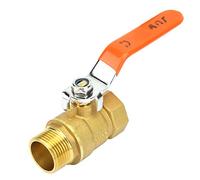 Brass Ball Valve, Stainless Steel NPT Female Thread Ball Valve,3/4 Full Port Ball Valve, DN20 Ball Valve, 3/4" BSP Dual-Direction Brass Pipe Ball Valve