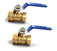Brass Ball Valves Switches Manual Flows Control for Farm and Garden Irrigation Systems Flows Control