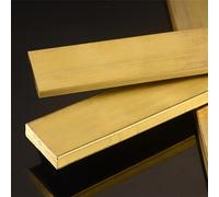Brass Bar DIY Decorative Seam Flooring Transition Door Strip Threshold Wood (8mmx30mmx500mm)