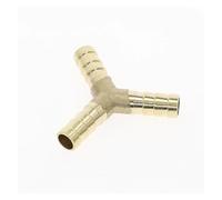 Brass Barb Pipe Fitting Brass Barb Pipe Fitting 2 3 4 Way Connector for 4mm 5mm 6mm 8mm 10mm 12mm 16mm 19mm Hose Copper Pagoda Water Tube Fittings(Y 3 Way,4MM)