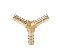 Brass Barb Pipe Fitting Brass Barb Pipe Fitting 2 3 4 Way Connector for 4mm 5mm 6mm 8mm 10mm 12mm 16mm 19mm Hose Copper Pagoda Water Tube Fittings(Y 3 Way,12mm)