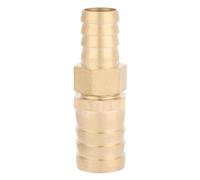 Brass Barb Reducer, 1Pc Tube Splicer Joiner #01 19-19Mm #02 19-25Mm, Pipe Fitting Connector Adapter, Barb Reducer Barb Barb Reducer Fitting Splicer Brass (19-25mm)