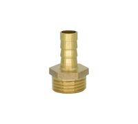 Brass Barb Tail 6mm 8mm 10mm 12mm 19mm Hose 1/4 3/8 1/2 3/4 Elbow Male Female Pipe Connector Fitting Joint Coupler Adapter(Bronze Yellow,19MM Hose OD_3/4")