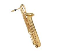 Brass Baritone Saxophone Gold Eb Key Perfect For Players Beginner Saxophone