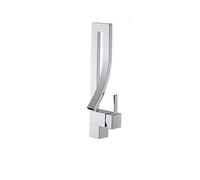 Brass Basin Faucet Bathroom Basin Sink Cold&hot Tap Single Handle Waterfall Basin Mixer Tap Sink Drain Faucet Deck Mounted Above Counter Basin Bathroom Kitchen Faucet Vessel Faucet (Plating)