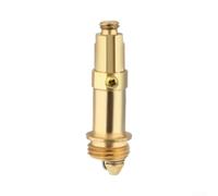 Brass Basin Waste Spring Core, M8 Click Clack Push Button Replacement | M16 Bottom Thread Push Mechanism with Plated Brass Construction for Compatible Bathroom Sink Plug Wastes