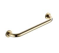 Brass Bathroom Grab Bar 50cm - Non-Slip Shower Support Handle for Seniors & Elderly - Safe Grip Aid for Secure Bathroom Access & Fall Prevention