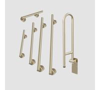Brass Bathroom Grab Rails Set of 6 - Arissa