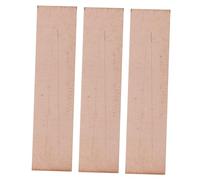 Brass Bawu Reeds 3Pcs F Key Replacement for Hulusi Cucurbit Flute